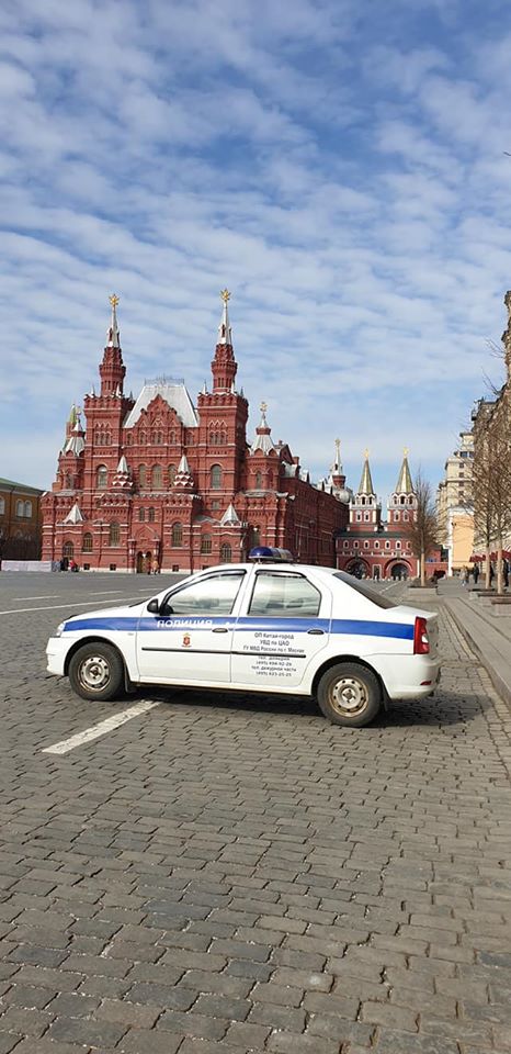 Василий Устюжанин: Фотопрогулка по коронавирусной Москве. Ее нулевому километру
