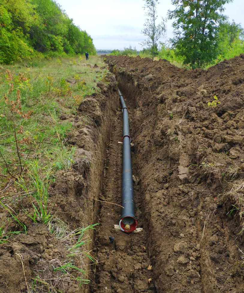 В Ульяновской области завершается масштабная реконструкция водовода из труб ЛТК «Свободный сокол»