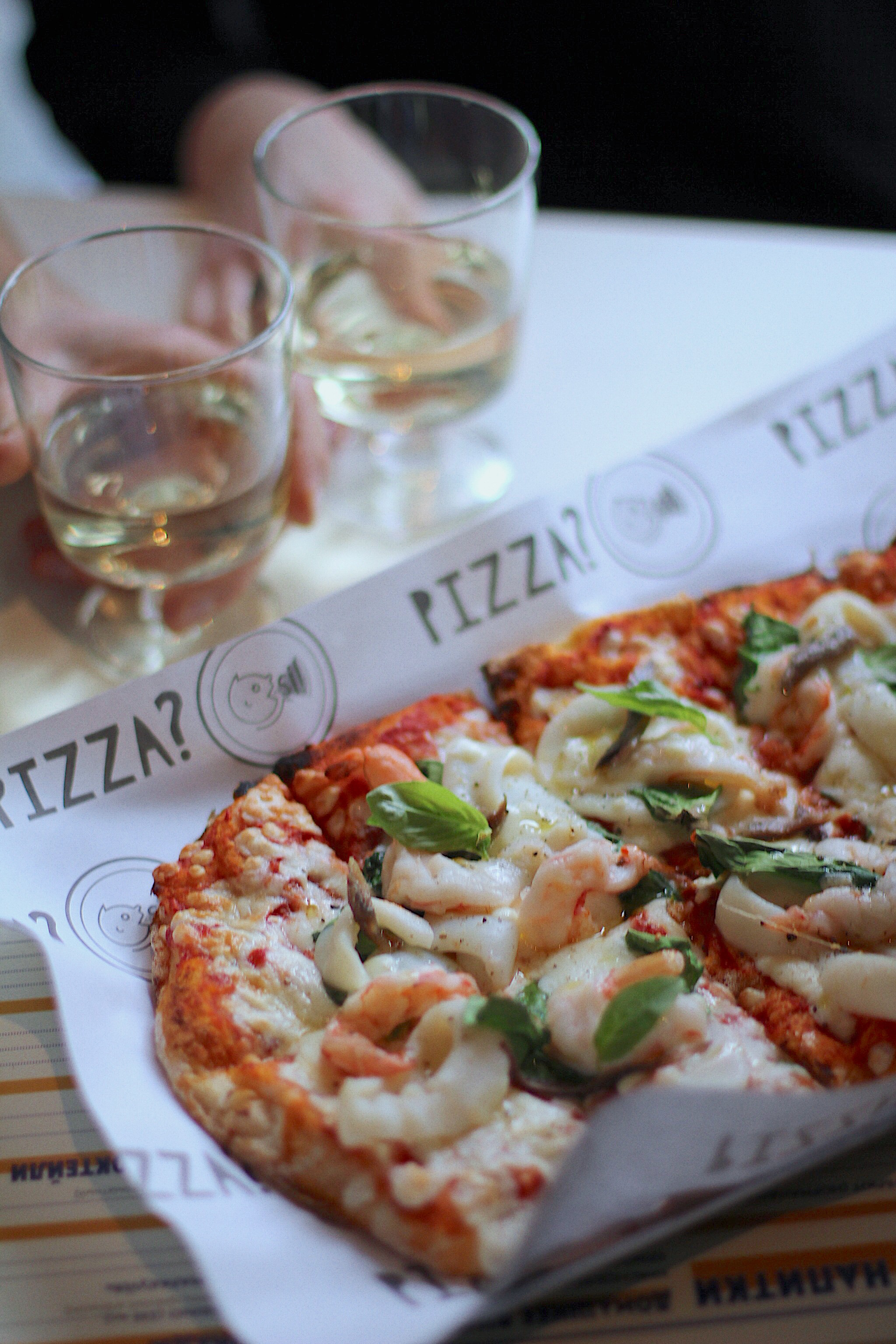 Пицца с морепродуктами по-римски ко Дню всех влюбленных в Pizza? Si!