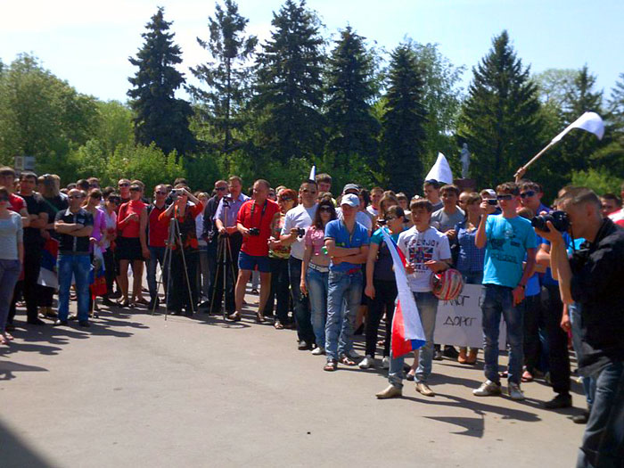 Плохие дороги снова стали причиной автопробега