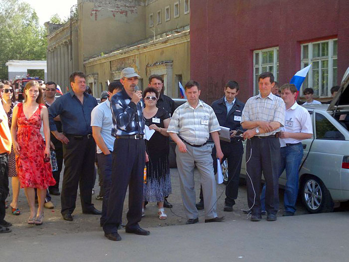 Плохие дороги снова стали причиной автопробега