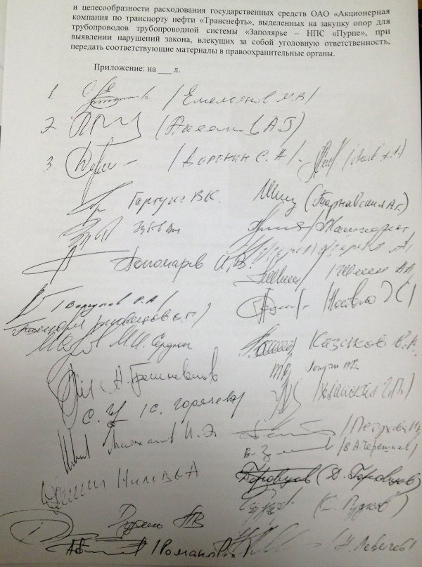 «Транснефть» замечена в негосударственном интересе