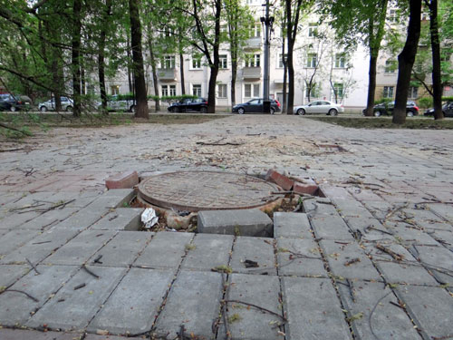 Москва собяниская. "Реконструкция" "Измайловского бульвара"
