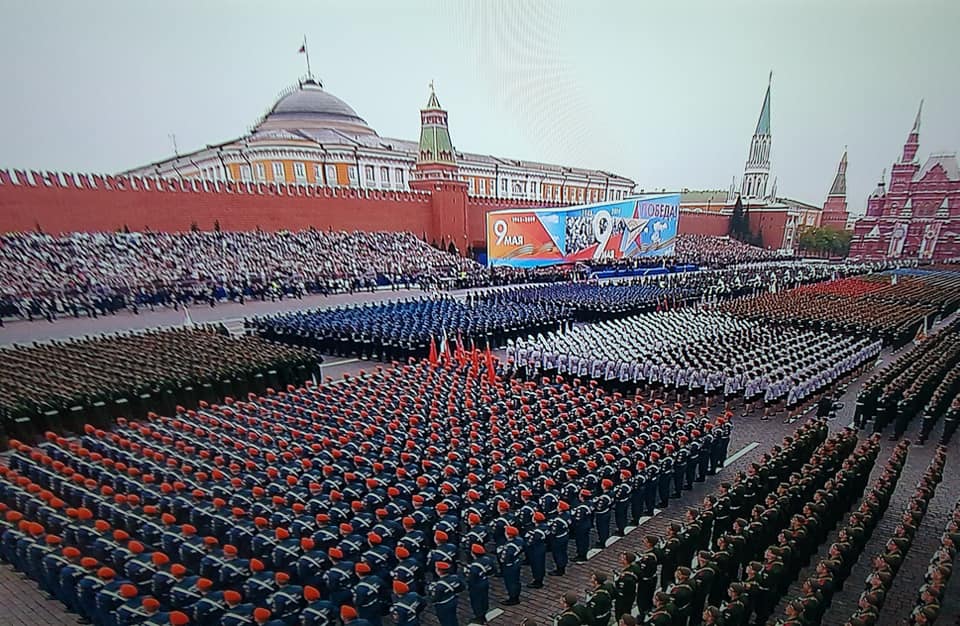 Василий Устюжанин: Эстетика Парада Победы. 9 мая 2019-го.