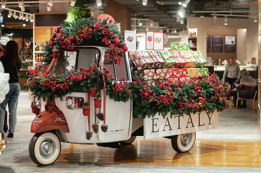 В Eataly Moscow открылась рождественская ярмарка Mercatino Di Natale