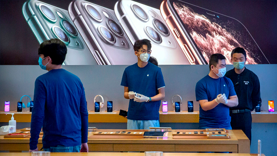 Apple ограничивает поставки iPhone из-за коронавируса
