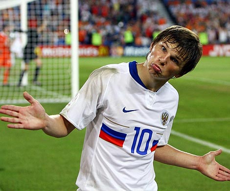 Аршавин предпочел промолчать об игре сборной России