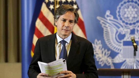 Блинкен заявил, что США не будут заниматься «дорогостоящими военными интервенциями» для насаждения демократии