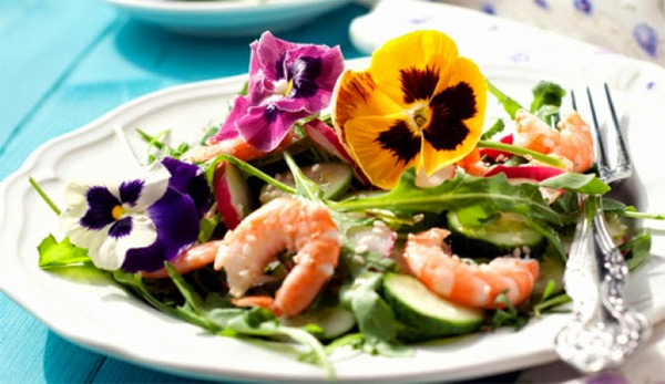 Цветочная кулинария