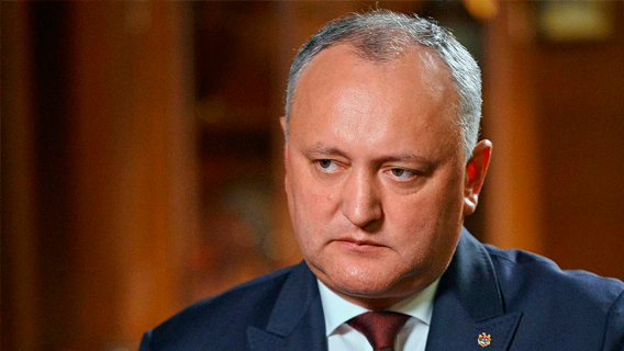 Додон анонсировал сворачивание антироссийского курса Молдавии