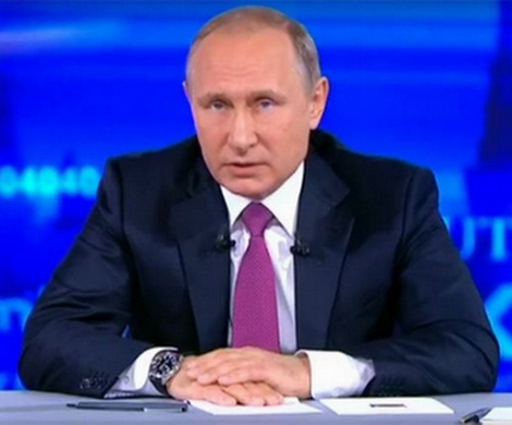 Две трети россиян следили за «Прямой линией» с Путиным