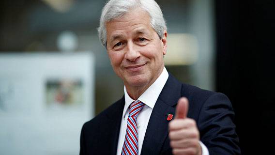 Глава JPMorgan Chase ждет максимального роста экономики США за последние десятилетия