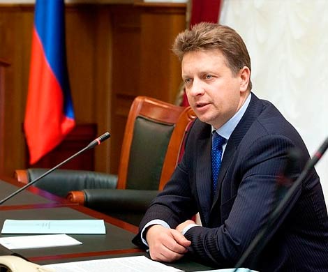 Глава Минтранса доложил Путину о начале строительства Керченского моста