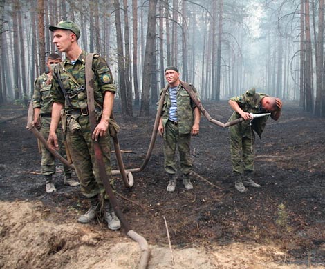 Весеннее пожарное обострение