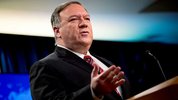 Интервью госсекретаря США Майкла Помпео