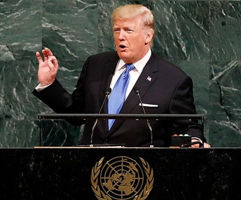 Лидеры ряда стран подвергли критике первую речь Трампа в ООН