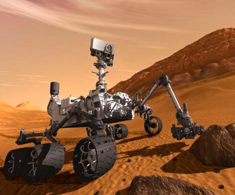 Марсоход Curiosity нашелся в «живых» дюнах
