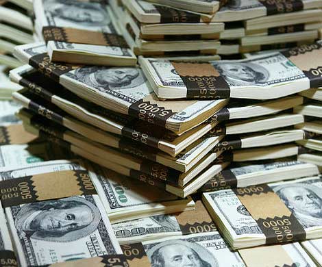 Международные резервы России неуклонно снижаются