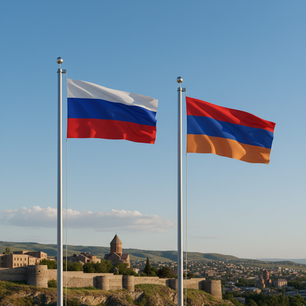 МИД РФ направил Армении ноту протеста из-за осквернения мемориала в Гюмри