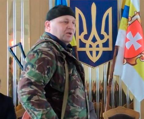 Милиция застрелила координатора "Правого сектора" Александра Музычко