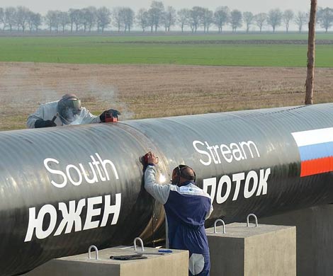 Морской участок «Южного потока» начнут строить в декабре