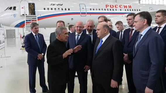 На расширение выпуска самолетов Ту-214 будет выделено 41,8 млрд. рублей