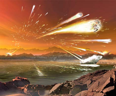 NASA: причиной эволюции на Земле стали астероиды