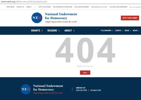 NED-фонд попросили на выход 