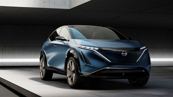 Nissan представил кроссовер Aria, который может добраться и до России