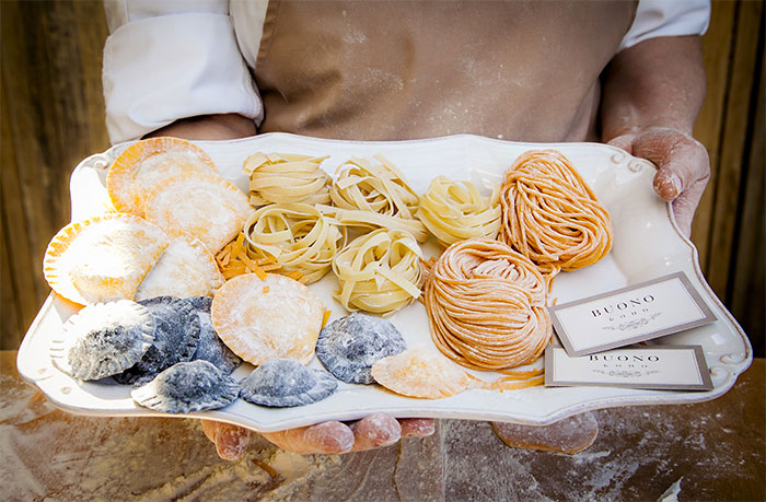 PASTA PUZZLE в итальянском ресторане BUONO