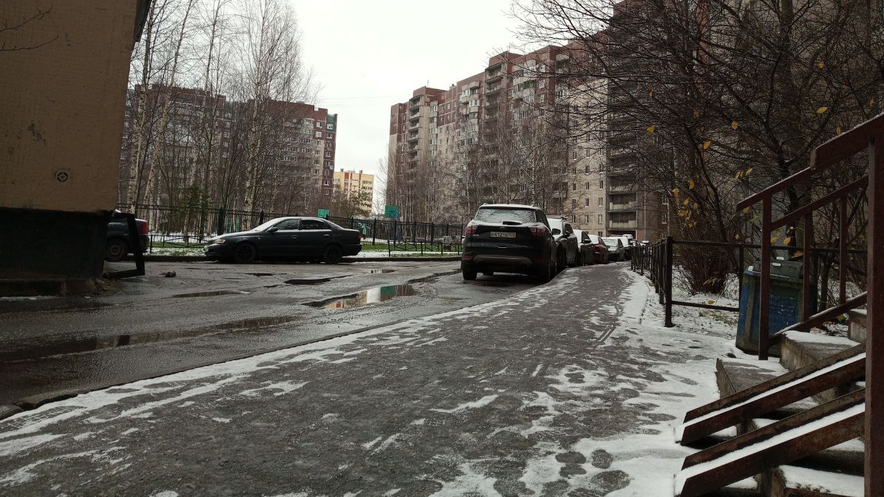 По документам – осень. Петербуржцы назвали причину неготовности Смольного к первому снегу