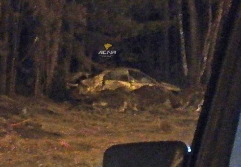 Под Новосибирском погиб водитель перевернувшейся Хонды
