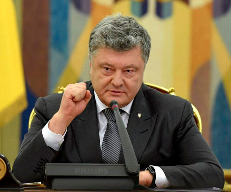 Порошенко заявил о войне в Керченском проливе