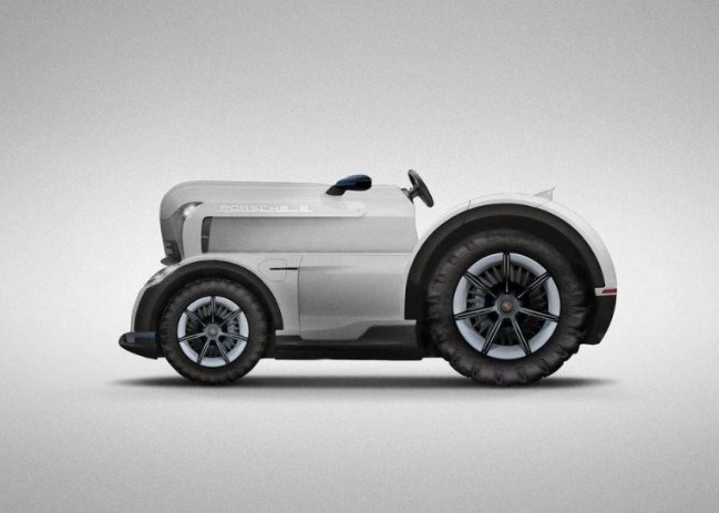 Porsche работает над быстрым бесшумным трактором