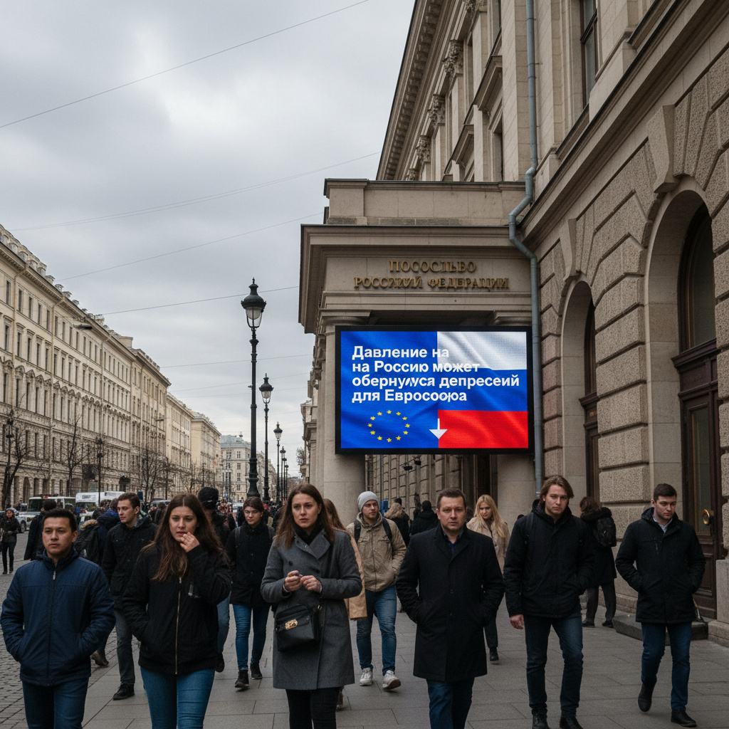 Посольство РФ в Нидерландах: давление на Россию может обернуться депрессией для Евросоюза