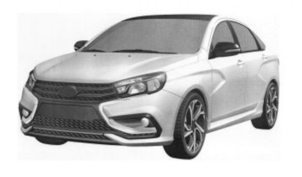 Появились первые изображения новой LADA Vesta Sport 2018