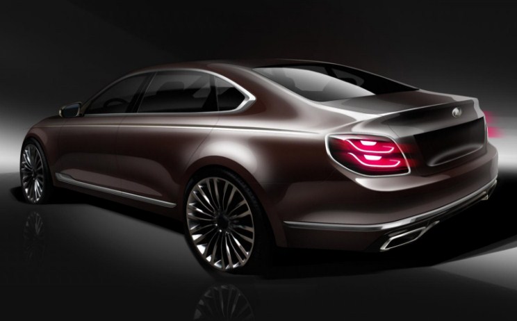 Рассекречена внешность нового поколения Kia Quoris