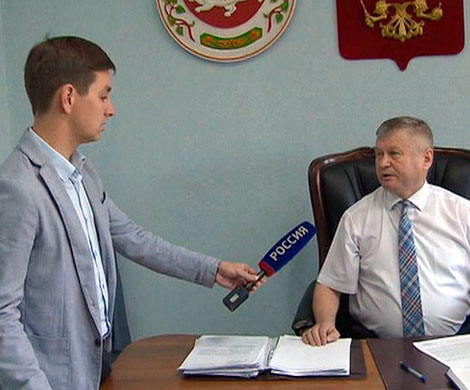 Репортаж с главой на шее