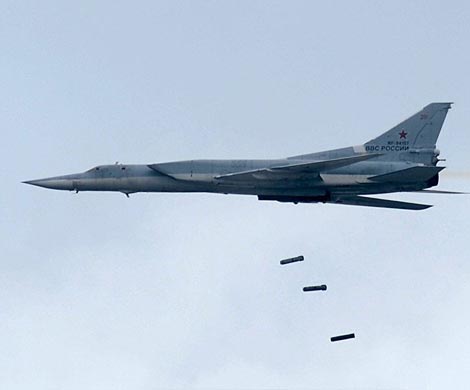 Российские бомбардировщики нанесли удары по ИГ в Сирии