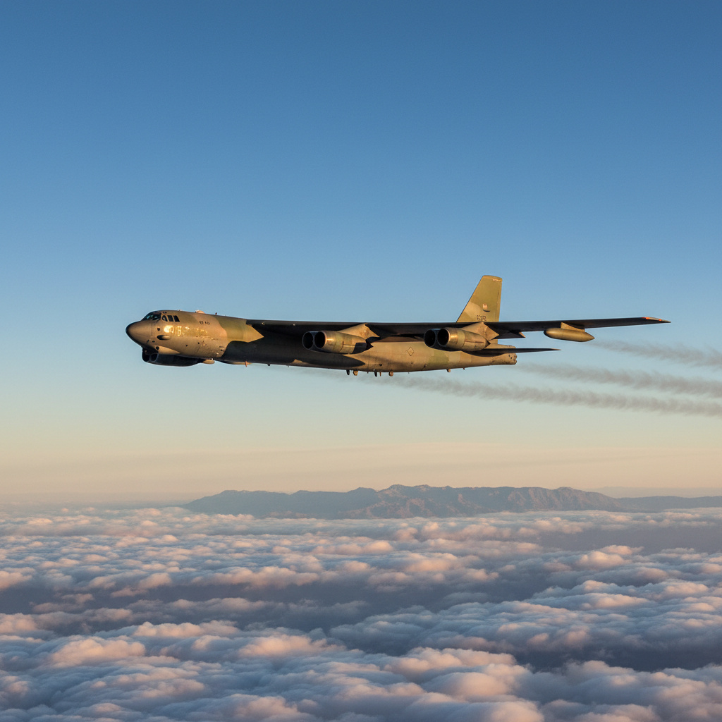 США задействовали стратегические бомбардировщики B-52 для ударов по Ирану