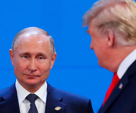 Трамп намерен побеседовать с Путиным в Японии