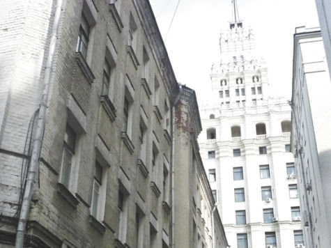 В центре Москвы украли дом