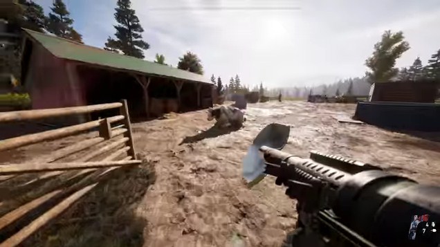 В Far Cry 5 добавили базуку, стреляющую лопатами