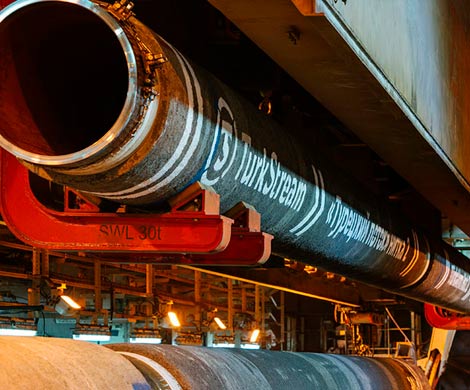 В "Газпроме"назвали сроки запуска газопровода "Турецкий поток"