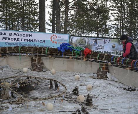 В Карелии создали самый крупный в мире талисман