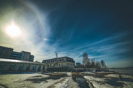 В небе над Петрозаводском сняли на фото гало
