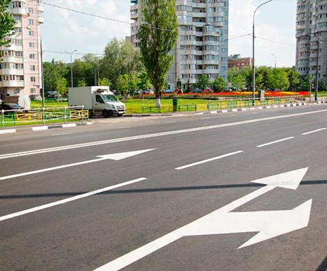 В Новосибирске появилась суперустойчивая дорожная разметка из композитных материалов