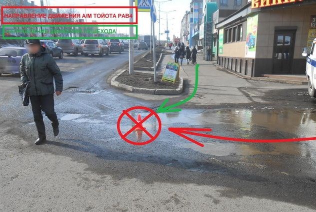 В Петропавловске автоледи на Toyota RAV4 сбила 7-летнюю школьницу