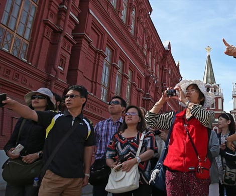 В прошлом году Москву посетили 17 млн туристов