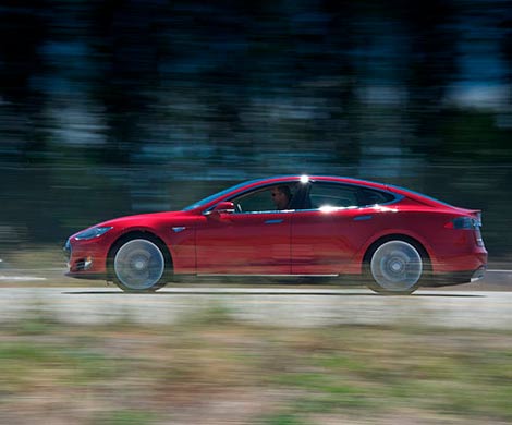 В Шанхае взорвался электромобиль Tesla